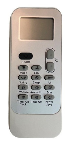 Control Para Minisplit Whirlpool Aire Acondicionado