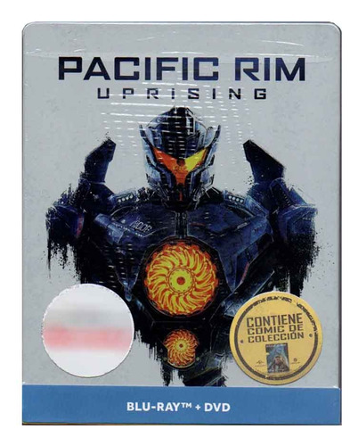 Pacific Rim Uprising Scott Eastwood Steelbook Bluray