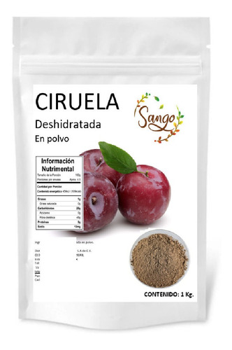 1 Kilo De Ciruela En Polvo