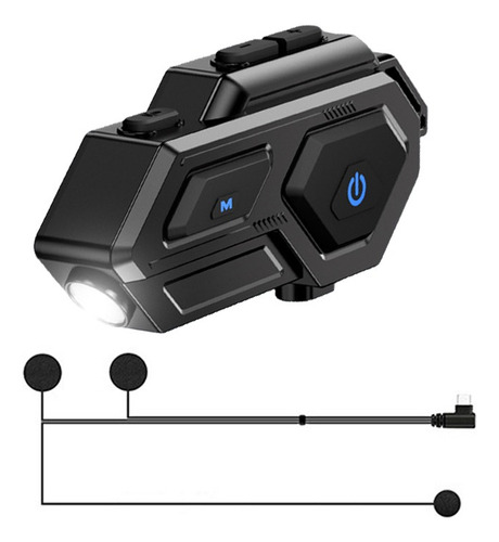 Auriculares Bluetooth Para Casco De Motocicleta
