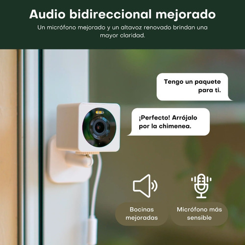 Cámara Seguridad Exterior/interior Wyze Cam Og 1080p Full Hd Color Blanco