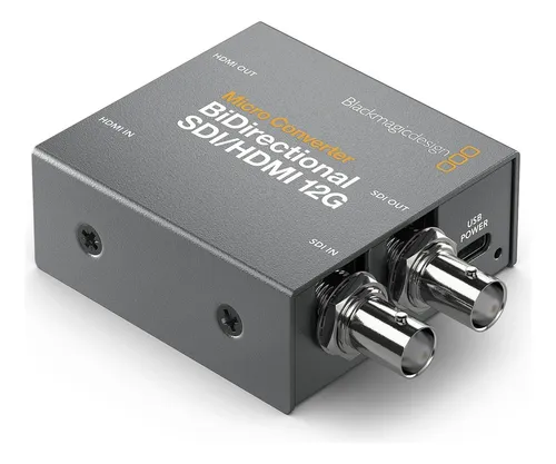 Blackmagic Design Micro Convertidor Sdi A Hdmi 12g Gris Bla.