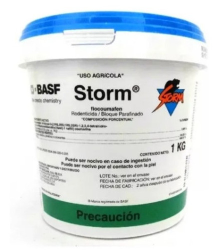 Storm BASF Rodenticida Veneno/Ratas 1 Kg