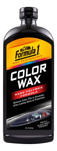 Cera Para Auto Con Nanopolímeros Negra Formula 1 16 Oz