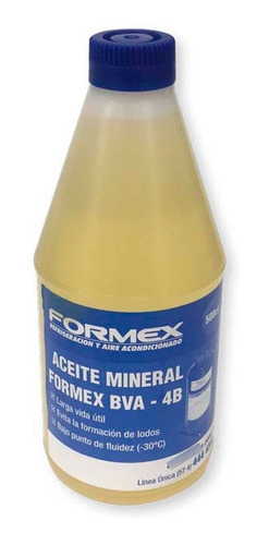 Aceite Mineral Refrigeración 500cc Bva