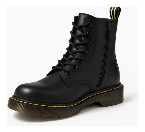 Botines Dr. Martens Smooth Cuero Mid Calf Hombre Negras Negro Cuero 41 Cl