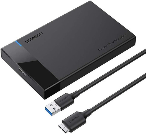 Ugreen Caja Disco Duro Externa 2.5p Usb 3.0 Hdd Ssd + Uasp