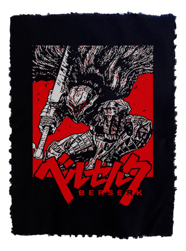 Berserk Parche Espaldera (serigrafía)