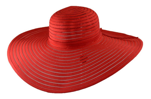 Sombrero De Playa Ala Larga Para Mujer Muy Elegante