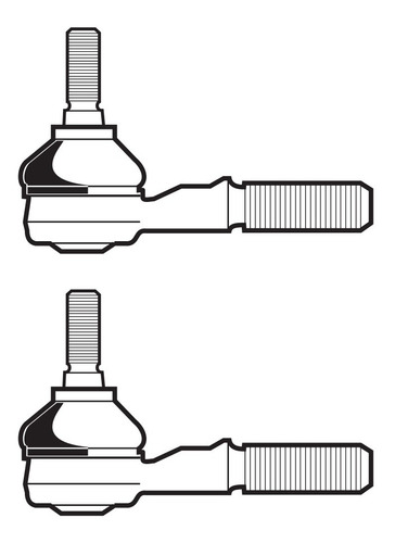 Kit 2 Extremos De Direccion Renault Trafic