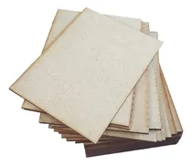 Comprar Base Rectángulo Figura 25x20cm Fibrofacíl Mdf 3mm - X 10u