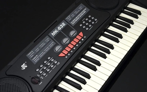 Teclado Elton 4 Octavas Mk 632 Microfono Gratis