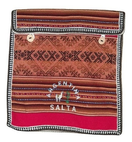 Morral Alpaca Norteño De Aguayo Salta Artesanal