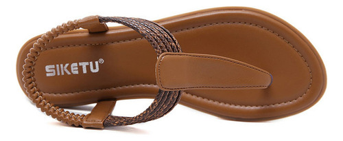 T Slipper Sandals Para Mujer Cómodos Casuales Vintage L