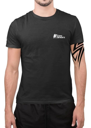 Camiseta Base Aliança Militar - Preta