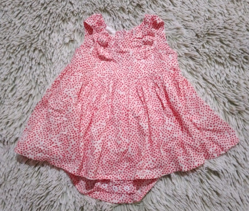 Vestido Bebe Beba H&m Con Cubre Pañal