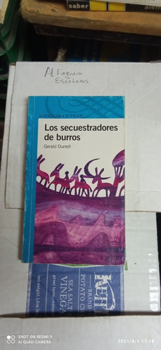 Libro Los Secuestradores De Burros. Gerald Durrell