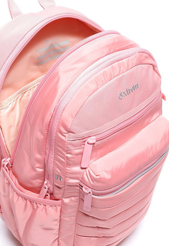 Mochila Xtrem Linx Coral Notebook Escolar Urbana Completa!