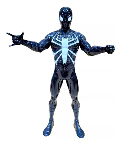 Figura De Acción Articulada Spiderman Negro 22cm 54498