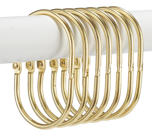 Anillos Para Cortinas De Ducha Goowin, 12 Ganchos Para Corti