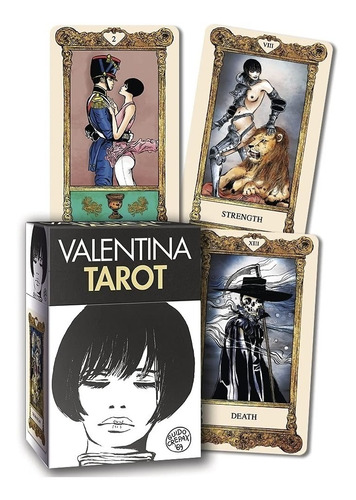 Imagen 1 de 1 de Valentina Tarot Pietro Alligo Guido Crepax Cartas + Guía