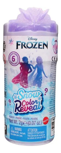 Disney Frozen Muñeca Snow Color Reveal Sorpresa Temática Cor