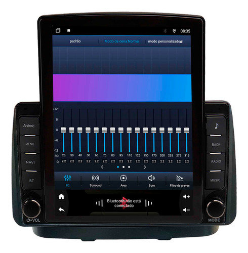 Multimídia Tesla Soaudio S8 Line Doblô 02/21 Octacore 4+64gb