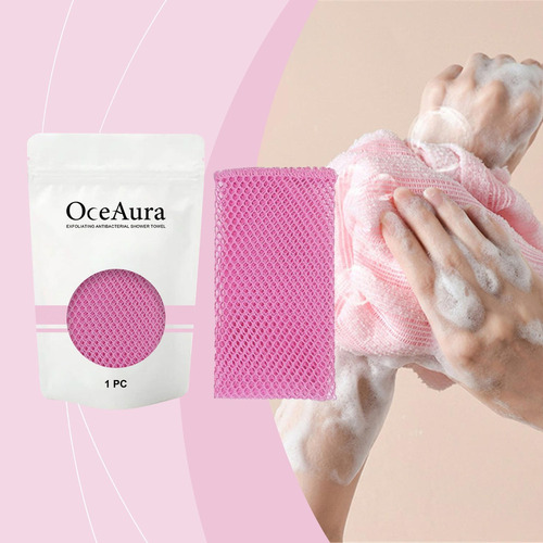 - La Toalla De Ducha Exfoliante Oceaura Limpia La Piel Suave
