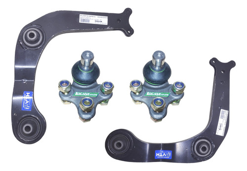 Kit 2 Parrillas Peugeot 206 Y 207 Reforma Bujes Vth