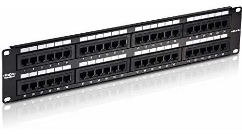 Trendnet 48-port Cat5 / 5e Sin Blindaje De Montaje En Pared 