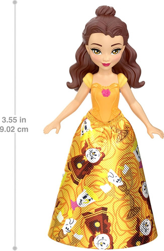 Barbie Disney Princess Little Friends Juego De 10 Piezas
