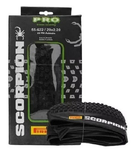 Pneu Aro 29 X 2.20 Pirelli Scorpion Pro Sem Arame Bike Mtb