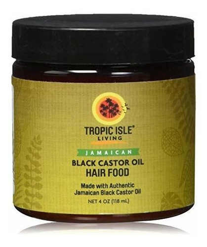 Tropic Isle Living Jamaicano Negro Aceite De Ricino Para El