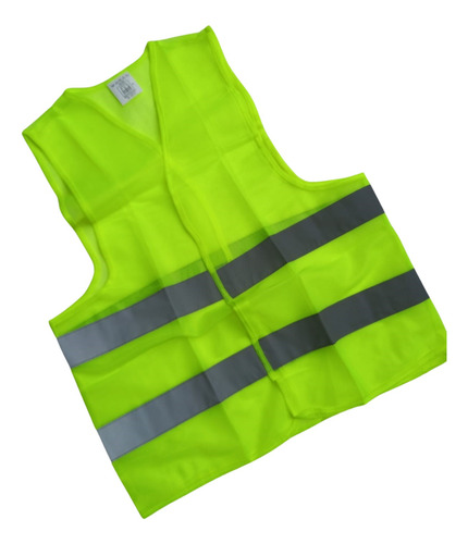 Chaleco Fluo Amarillo Reflectivo Cod1822