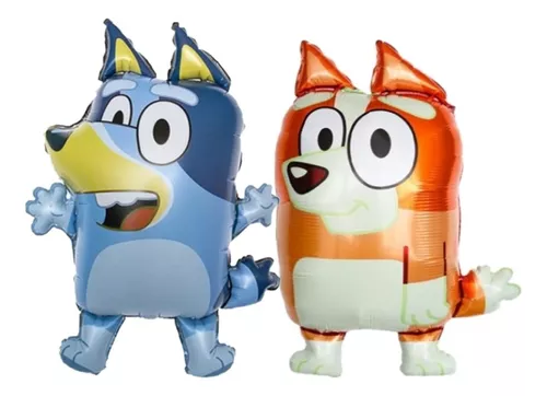 Pack 12 Globos Látex Bluey y Bingo mod 3 – Tu Fiesta a un Click