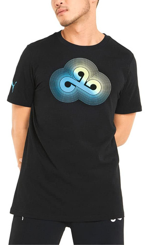 Producto Generico - Puma Cloud9 Big Logo Tee Para Hombre, N.