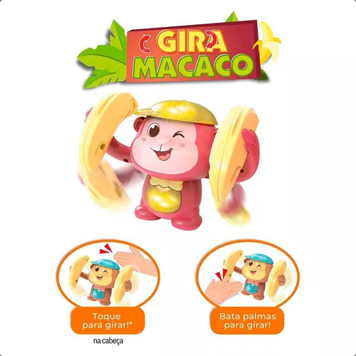 Gira Macaco - Dm Toys