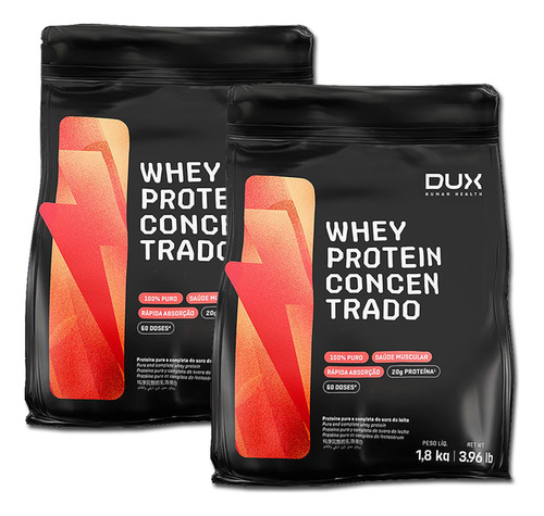 Dux Nutrition Lab - Whey Protein Concentrado ( 2 Unidades )