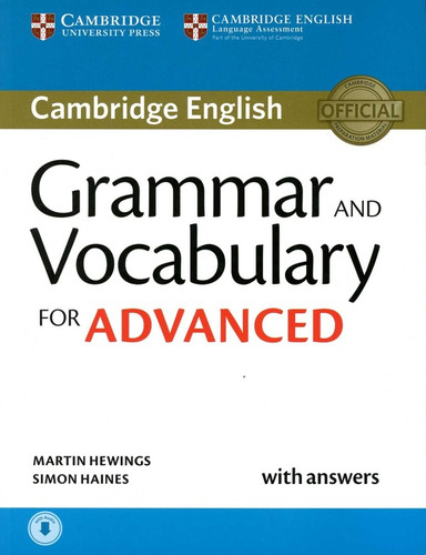 Grammar Vocabulary Advanced Cam -  Vv. Aa.