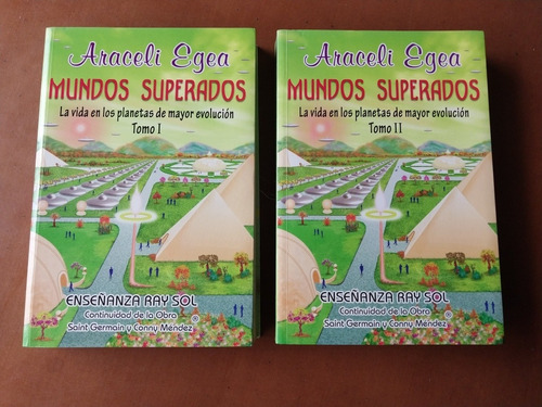 Libro Mundos Superados. 2 Tomos. Araceli Egea Espiritualidad