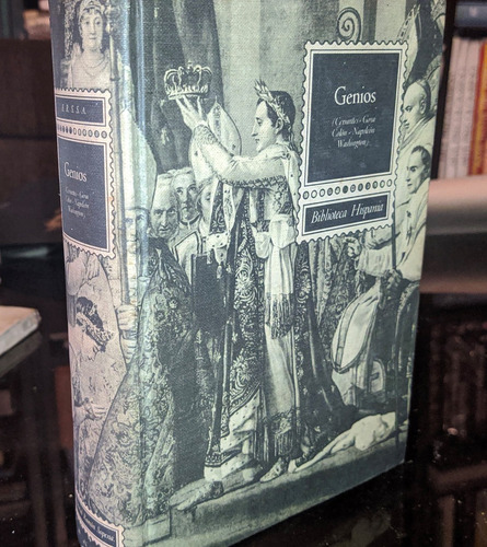 Genios Napoleón, Goya, Colón, Cervantes,washington Ed Sopena