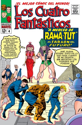 Los 4 Fantasticos 4 1963 1964, De Jack Kirby. Editorial Panini Comics, Tapa Blanda En Español, 2023