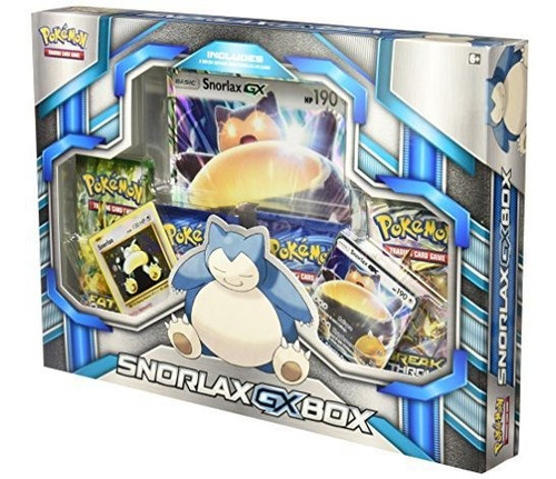 Juego De Cartas Pokemon Tcg: Snorlax Gx Box