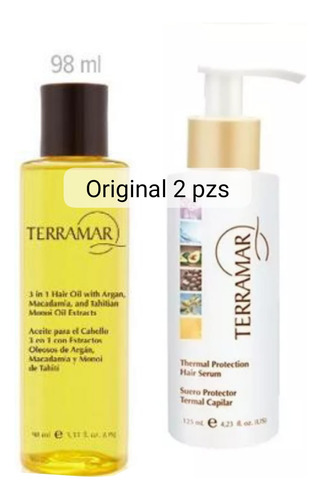 Set Capilar Oleo 98 Ml+ Suero Protector Termal Terramar