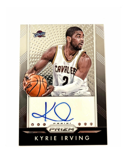 Autógrafo Kyrie Irving Nba Cavs Compañero De Lebron James