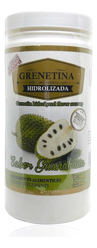 Grenetina Hidrolizada Sabor Guanábana 100% Natural 500 Grs Pretty Bee