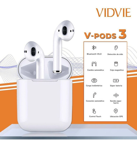 Audífonos Vidvie V-pods Iii Bt828