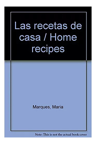 Recetas De Casa ,las - Marques , Maria - #c