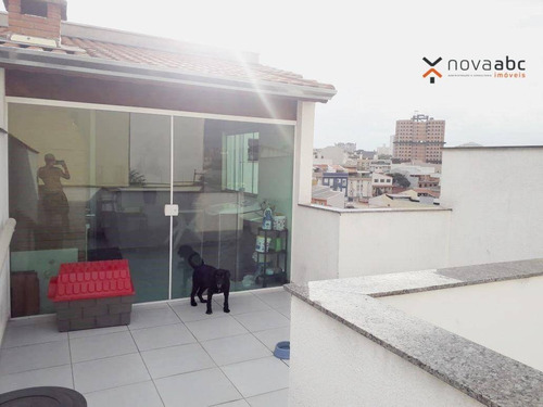 Cobertura Com 2 Dormitórios À Venda, 48 M² Por R$ 350.000,00 - Parque Das Nações - Santo André/sp - Co1154