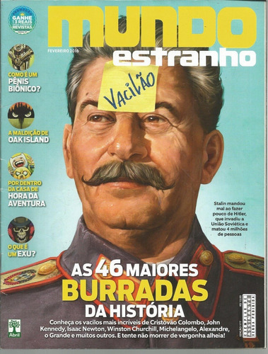 Revista Mundo Estranho, Fevereiro De 2016, Nº 177